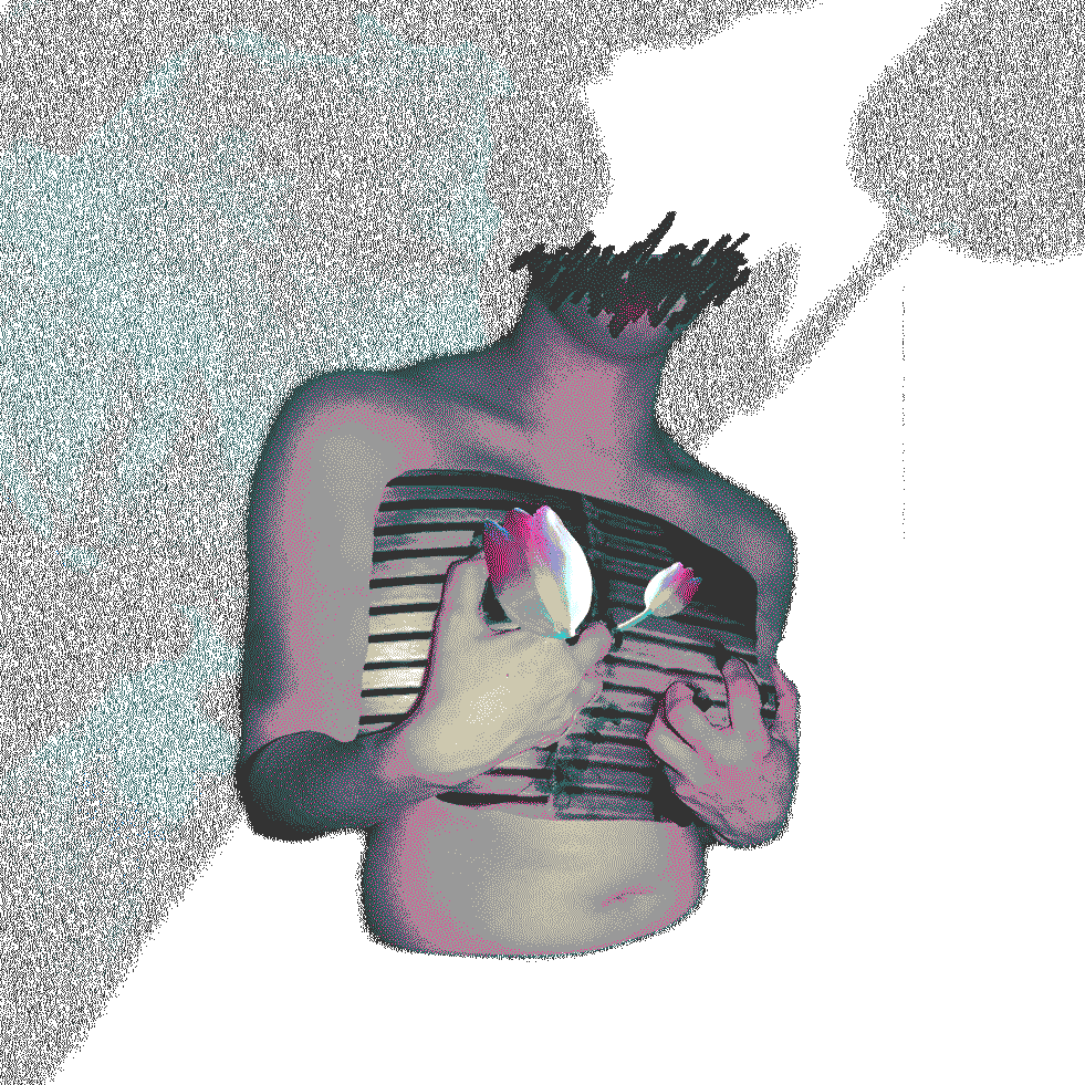 bloom 2. Mixed media, 2021.